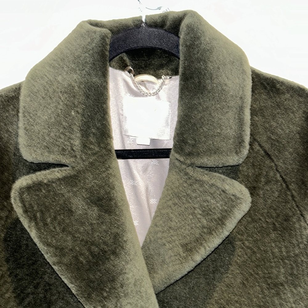 Soia & Kyo Rubina Brushed Wool Jacket in Matcha - Picture 4 of 11